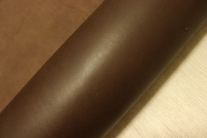 ds75円！イタリアンレザー　上質　オイルヌメ 　セピアブラウン　153ds
