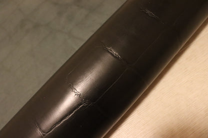 ds70円！イタリアンレザー　ショルダー　ブラック　ヌメ革　クロコ型押し　120ds