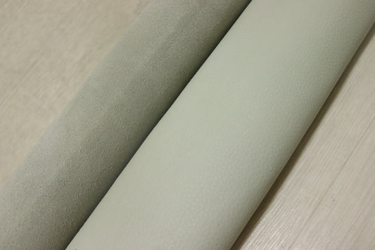 ds25円！新入荷！やや訳あり　イタリアンレザー　アイボリー　もちもち　シュリンク加工　274ds