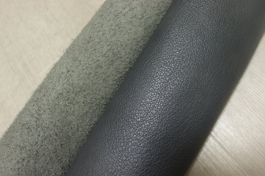 ds30円！新入荷！イタリアンレザー　アンチック加工　アッシュグレー　252ds