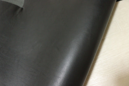 ds50円！イタリアンレザー　スムース加工　オイルヌメ　ブラック　ベリー　100ds