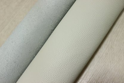 ds28円！新入荷!イタリアンレザー　もちもち　シュリンク加工　アイボリー　230ds