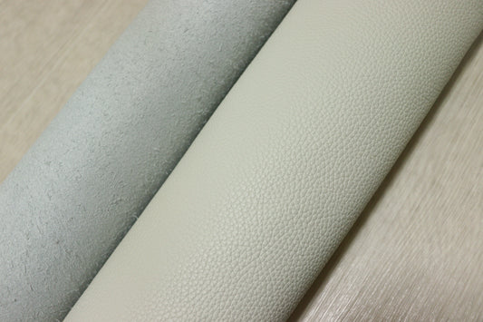 ds28円！新入荷!イタリアンレザー　もちもち　シュリンク加工　アイボリー　230ds