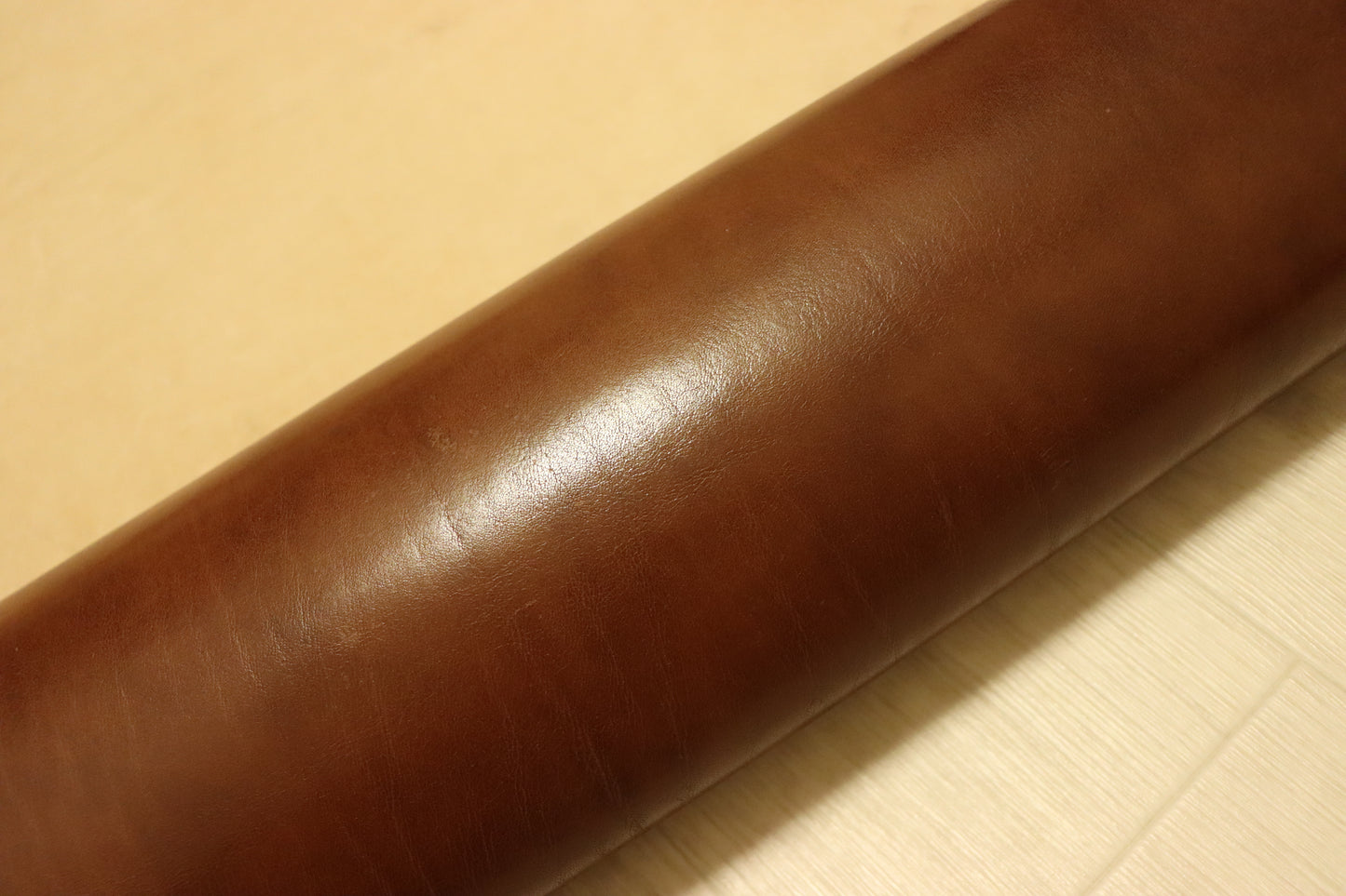 ds75円！新入荷！上質！アンチック加工　マロンブラウン　ショルダー　ヌメ革　138ds