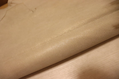 ds28円！新入荷！蝋引き　イタリアンレザー　ゴールド　KID 73ds