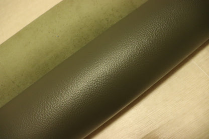 ds28円！新入荷！姫路レザー　顔料仕上げ　カーキ　シボ型押し　230ds