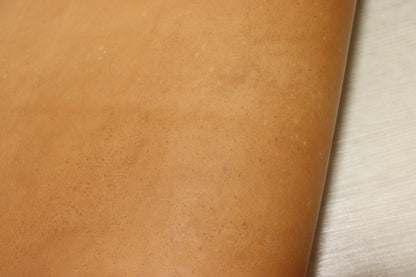ds45円！イタリアンレザー　TAN　オイルヌメ　ベリー　スムース加工　110ds