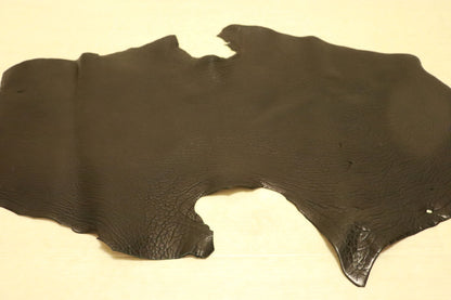 ds80円！新入荷　希少革　アザラシ　ブラック　26ds