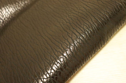 ds80円！新入荷　希少革　アザラシ　ブラック　26ds