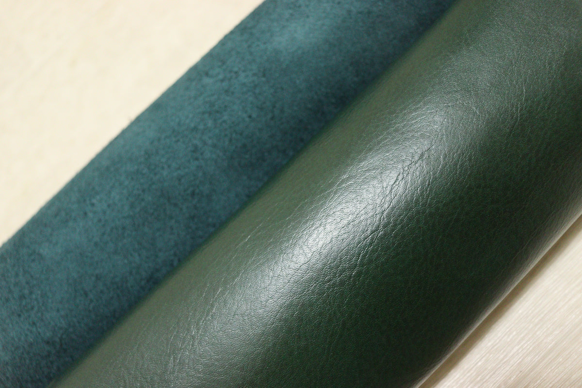 ds28円！新入荷！スムース加工　ダークグリーン　272ds