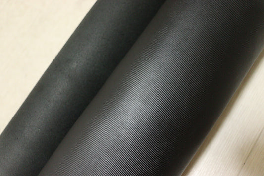ds28円！新入荷！顔料仕上げ　ストライプ型押し　ブラック　250ds