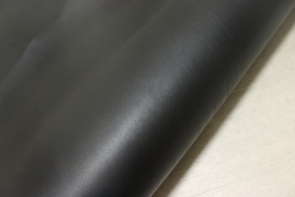 ds80円！イタリアンレザー 　ブラック　スムース加工　極厚オイルヌメ　ショルダー　165ds