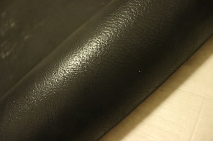 ds75円！新入荷！特殊加工　極厚　ブラック　オイルヌメ　136ds