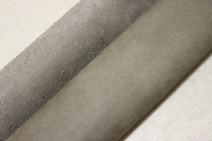 ds28円！新入荷！イタリアンレザー　吟すり加工　アンチック　グレー系　257ds