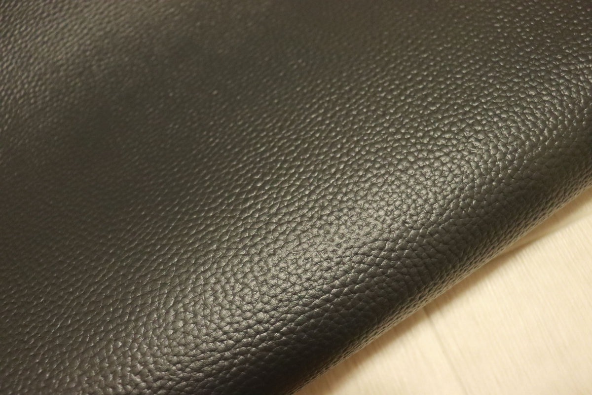 ds28円！新入荷！姫路レザー　ブラック　顔料仕上げ　シボ型押し　235ds