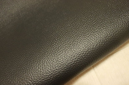 ds28円！新入荷！姫路レザー　ブラック　顔料仕上げ　シボ型押し　235ds
