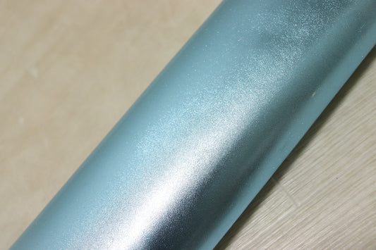 ds25円！新入荷！イタリアンレザー　箔貼り加工　ターコイズ　シープ　102ds