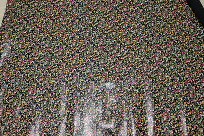 ds25円！新入荷！イタリアンレザー　フィルム貼り　花柄　床革　155ds