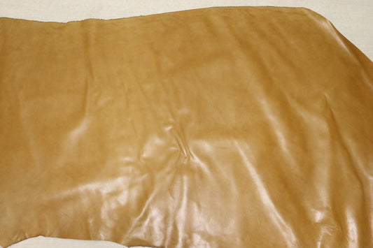 ds25円！新入荷！イエローキャメル　アニリン仕上げ　ハギレ　120ds