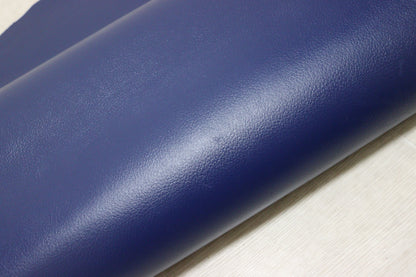 ds25円！新入荷！やや訳あり　姫路レザー 顔料仕上げ　シボ型押し　ダークブルー系　200ds