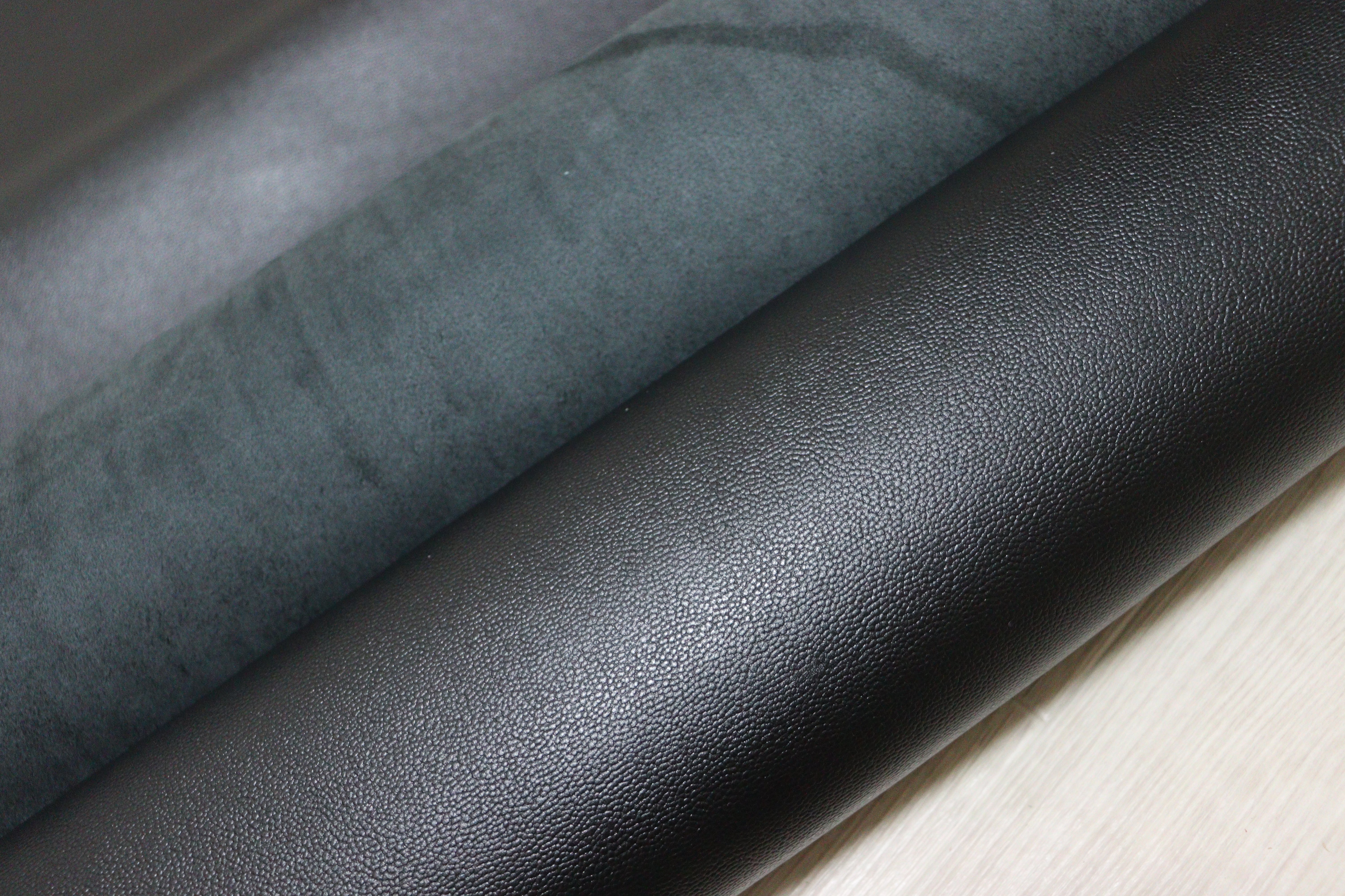 ds28円！新入荷！姫路レザー シボ型押し ブラック 240ds