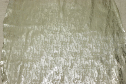 ds28円！新入荷！ホワイトシルバー　プリント　豚革　120ds