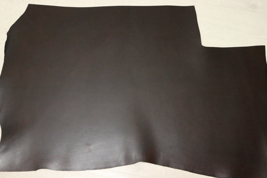 ds80円！イタリアンレザー 　極厚オイルヌメ　ショルダー　ヴィンテージブラウン　85ds