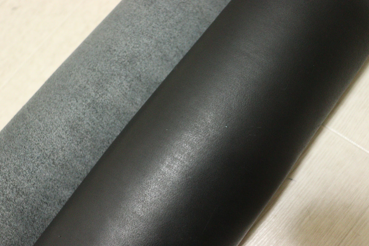 ds50円！新入荷！イタリアンレザー　訳あり　オイルヌメ　ブラック　180ds