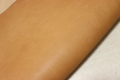 ds78円！新入荷！イタリアンレザー 　スムース加工　オイルヌメ　ショルダー　TAN　 135ds