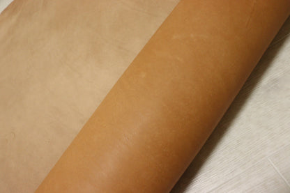 ds78円！新入荷！イタリアンレザー 　スムース加工　オイルヌメ　ショルダー　TAN　 135ds