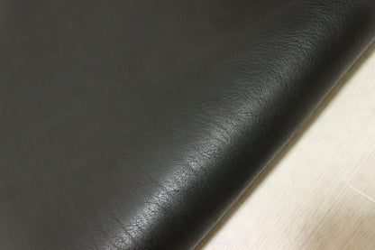 ds75円！イタリアンレザー 　スムース加工　ブラック　ショルダー　ヌメ革　100ds