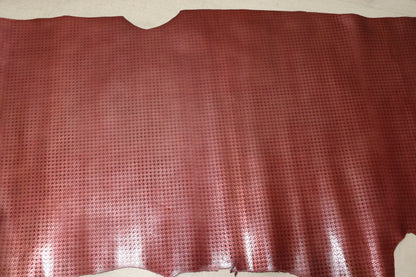 ds28円！新入荷！エナメル　エンボス加工　レッド　194ds