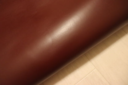 ds28円！新入荷!姫路レザー　顔料仕上げ　ワインレッド　230ds