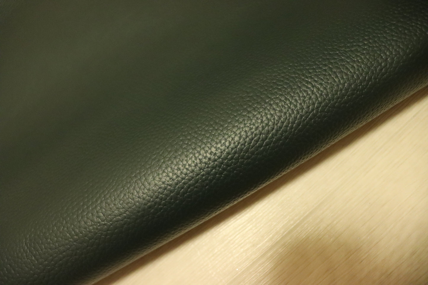 ds28円！新入荷!姫路レザー　ダークグリーン　シボ型押し　230ds