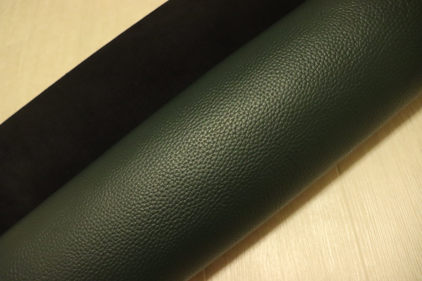 ds28円！新入荷!姫路レザー　ダークグリーン　シボ型押し　230ds