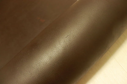 ds75円！新入荷！上質！極厚　オイルヌメ　ショルダー　ダークブラウン　184ds