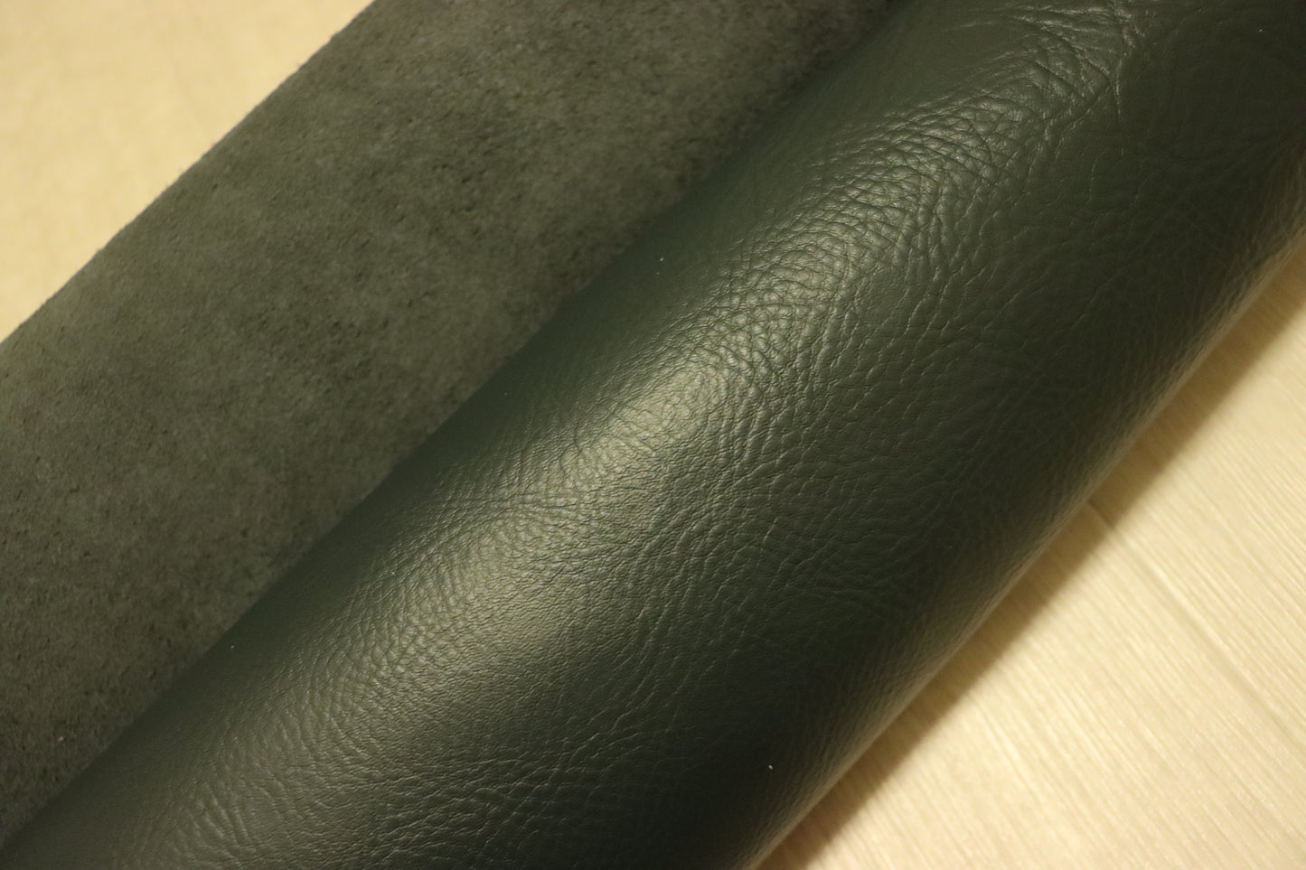 DS28円！新入荷！姫路レザー 　ダコタ調　コンビヌメ　ダークピーコック　207ds