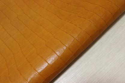 ds70円！イタリアンレザー　ショルダー　クロコ型押し　129ds