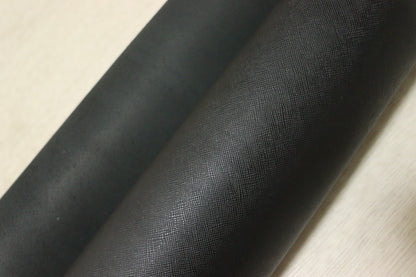ds28円！新入荷！顔料仕上げ　絹目型押し　ブラック　200ds
