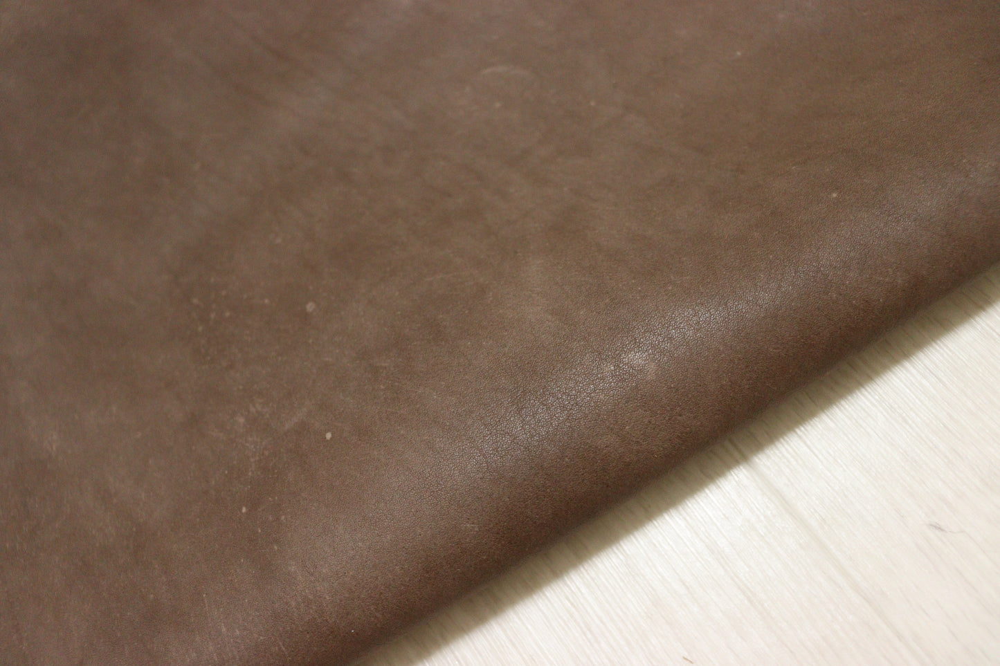 ds55円！訳あり　イタリアンレザー　ショルダー　ブラウン　オイルヌメ　150ds