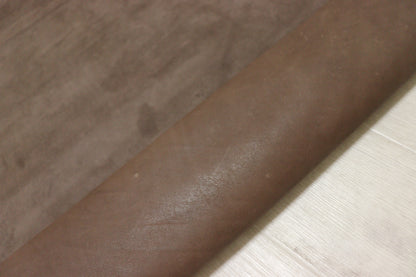 ds55円！訳あり　イタリアンレザー　ショルダー　ブラウン　オイルヌメ　150ds