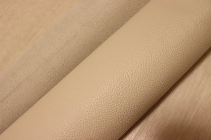 ds28円！新入荷！姫路レザー　顔料仕上げ　エルクベージュ　シボ型押し　235ds