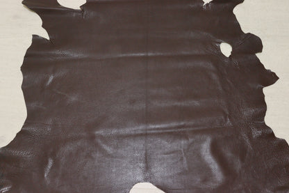 ds30円！新入荷！セミベジタブル　ダークブラウン　バッファロー型押し　120ds