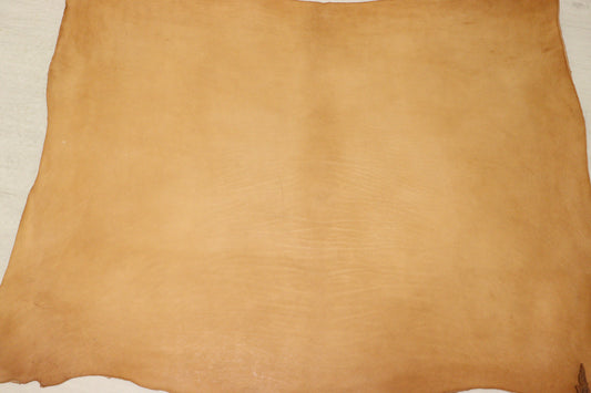 ds80円！イタリアンレザー 　極厚オイルヌメ　TAN　ショルダー　140ds