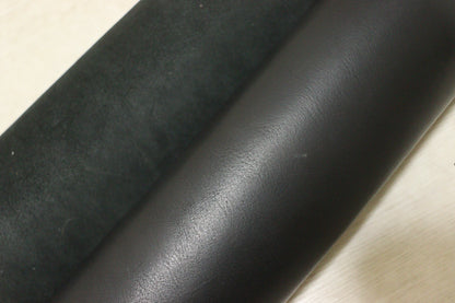 ds68円！新入荷！極厚ショルダー　オイルヌメ　ブラック　スムース加工　135ds