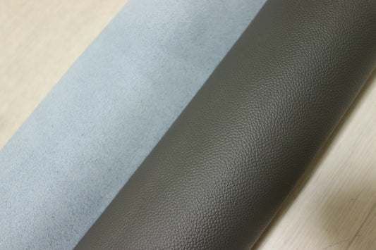 ds28円！新入荷！顔料仕上げ　シボ型押し　アッシュグレー　208ds