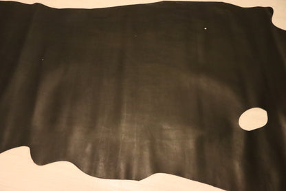 ds35円！クラフトの定番！ブラック　素上げ　ヌメ革　169ds