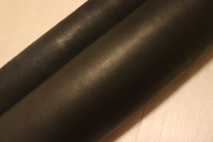 ds35円！クラフトの定番！ブラック　素上げ　ヌメ革　169ds