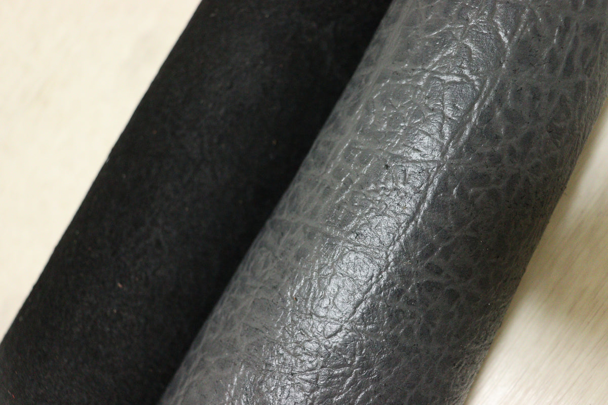 ds25円！新入荷！エレファント型押し　ダークシルバー　140ds