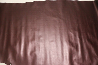 ds28円！新入荷！姫路レザー　ブロンズワイン　ラメ入り　顔料仕上げ　256ds